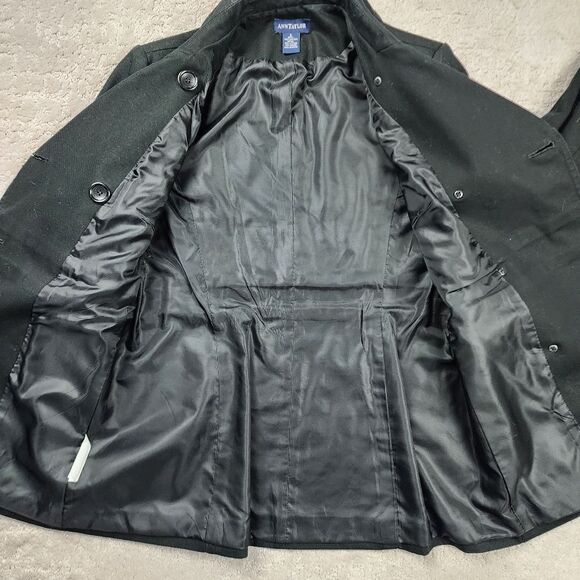 Ann Taylor Double Breasted Lined Trench Coat Size Small - Picture 4 of 9